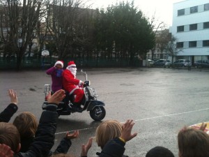 Le père Noël à Ste Marie Pie X