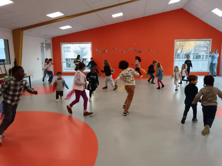 La joie du parrainage avec les PS/MS et les CE2