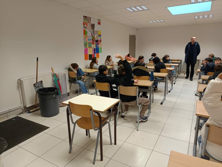 Visite au collège pour les CM2