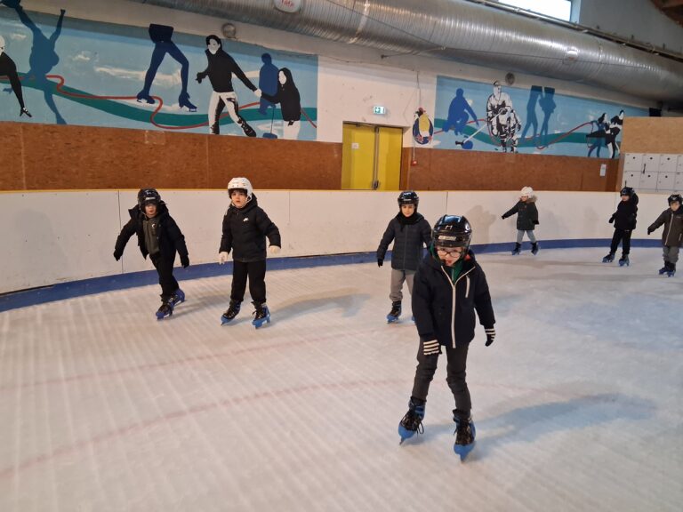 Patinoire pour les CE1