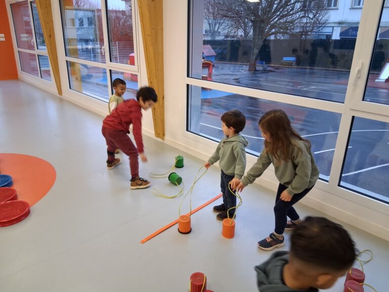 Un temps de partage entre élèves