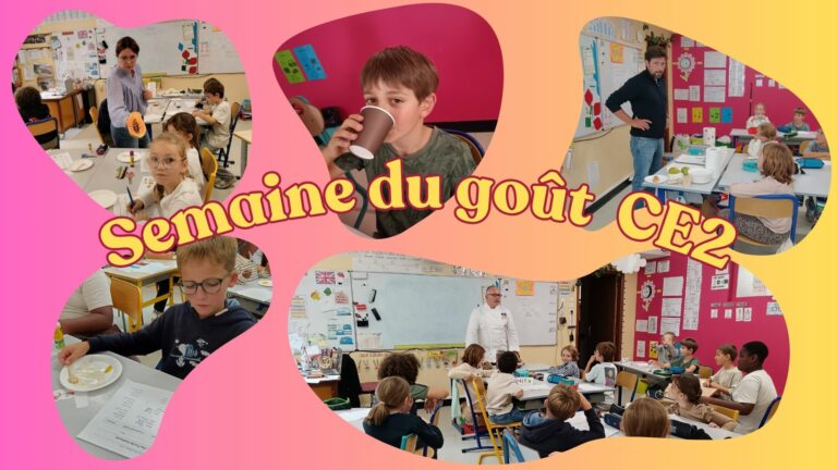 Semaine du Goût : un voyage gustatif pour les CE2 !